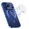Tech-Protect MagFlex MagSafe dėklas skirtas Apple iPhone 17 Pro, Shiny Deep Blue