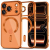 Tech-Protect MagFlex MagSafe dėklas, skirtas Apple iPhone 17 Pro Max, Shiny Cosmic Orange