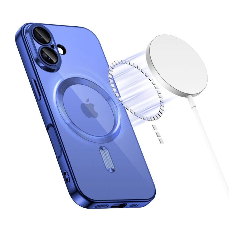 Tech-Protect MagFlex MagSafe dėklas, skirtas Apple iPhone 17, Shiny Mist Blue