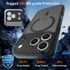 Tech-Protect BasicMag MagSafe dėklas, skirtas Apple iPhone 17 Pro Max, matte Cosmic Orange