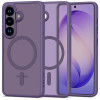 Tech-Protect Magmat MagSafe dėklas skirtas Samsung Galaxy S26, Matte Cobalt Violet