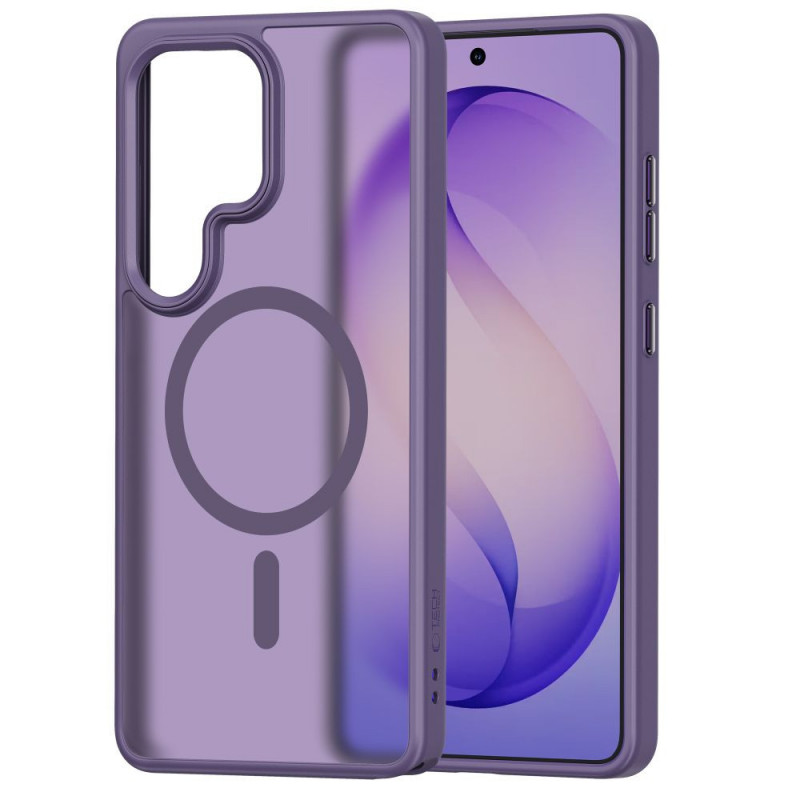 Tech-Protect Magmat MagSafe dėklas skirtas Samsung Galaxy S26 Ultra, Matte Cobalt Violet