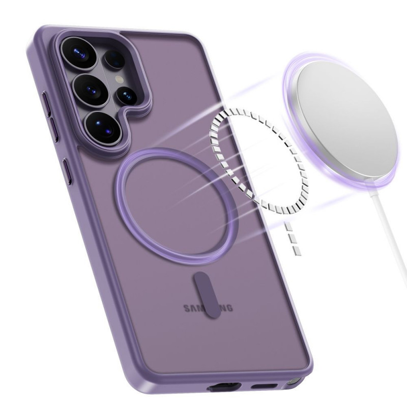 Tech-Protect Magmat MagSafe dėklas skirtas Samsung Galaxy S26 Ultra, Matte Cobalt Violet