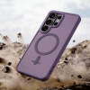 Tech-Protect Magmat MagSafe dėklas skirtas Samsung Galaxy S26 Ultra, Matte Cobalt Violet