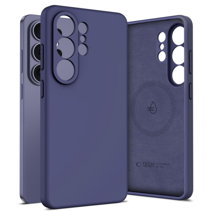 Tech-Protect silikoninis MagSafe dėklas skirtas Samsung Galaxy S26 Ultra, Cobalt Violet