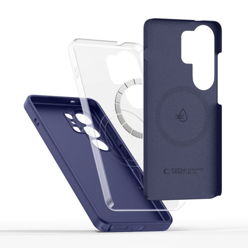 Tech-Protect silikoninis MagSafe dėklas skirtas Samsung Galaxy S26 Ultra, Cobalt Violet