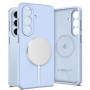 Tech-Protect silikoninis MagSafe dėklas skirtas Samsung Galaxy S26, Sky Blue