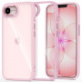 Tech-Protect Magmat dėklas, skirtas Apple iPhone 16e / 17e, Soft Pink/clear