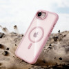 Tech-Protect Magmat MagSafe dėklas, skirtas Apple iPhone 16e / 17e, Soft Pink/clear