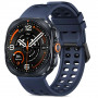 Tech-Protect silikoninis Air dirželis, skirtas Samsung Galaxy Watch Ultra 1 / 2 (2024-2026) 47 mm, Navy Blue