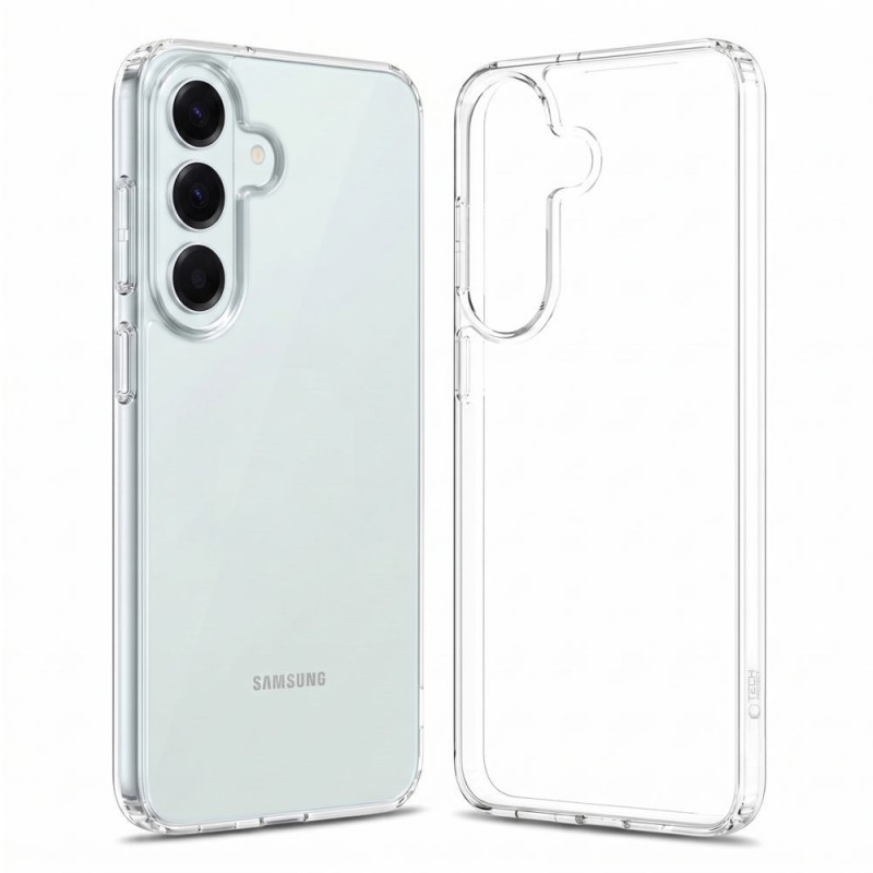 Tech-Protect Flexair Hybrid dėklas Samsung Galaxy S26 FE permatomas