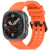 Tech-Protect silikoninis Air dirželis, skirtas Samsung Galaxy Watch Ultra 1 / 2 (2024-2026) 47 mm, Tangerine Orange