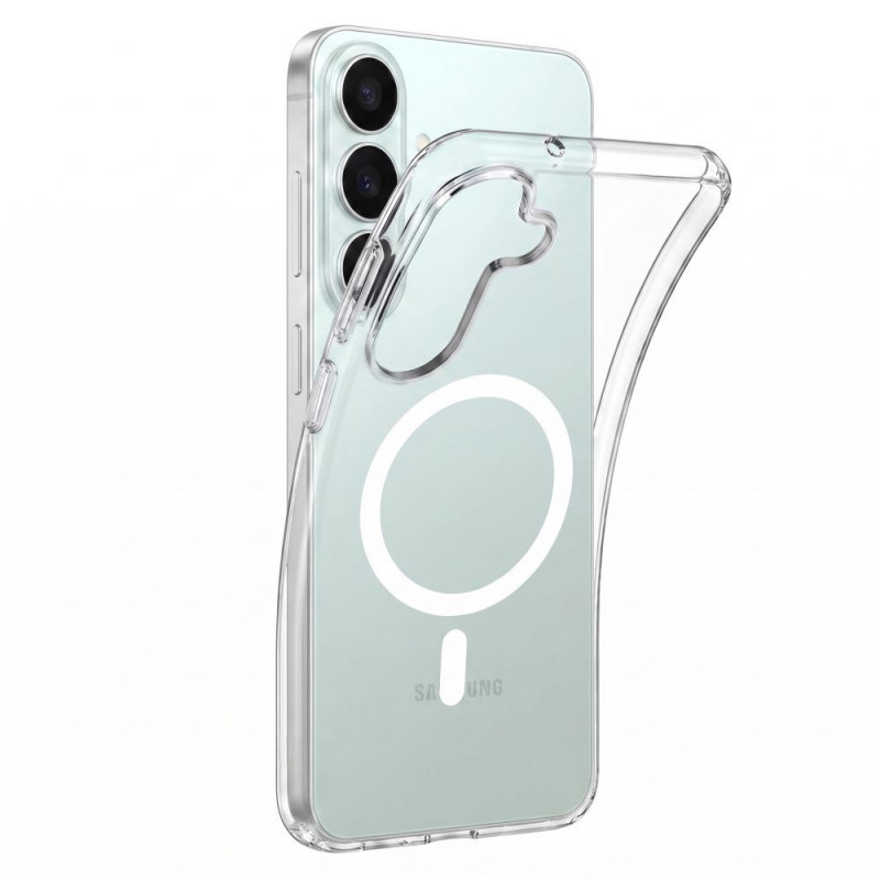 Tech-Protect Flexair Hybrid MagSafe dėklas Samsung Galaxy S26 FE permatomas