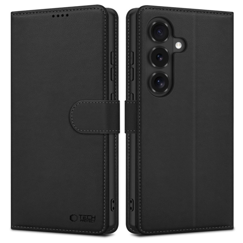 Tech-Protect dėklas su pinigine Samsung Galaxy S26 FE juodas