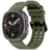 Tech-Protect silikoninis Air dirželis, skirtas Samsung Galaxy Watch Ultra 1 / 2 (2024-2026) 47 mm, Olive Green