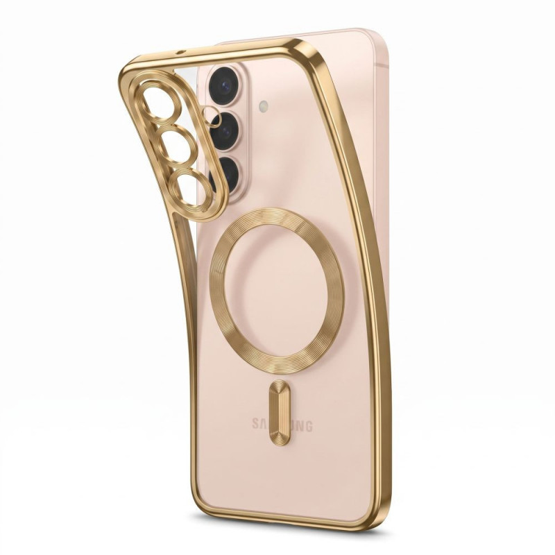Tech-Protect MagFlex MagSafe dėklas Samsung Galaxy S26 FE blizgus auksas