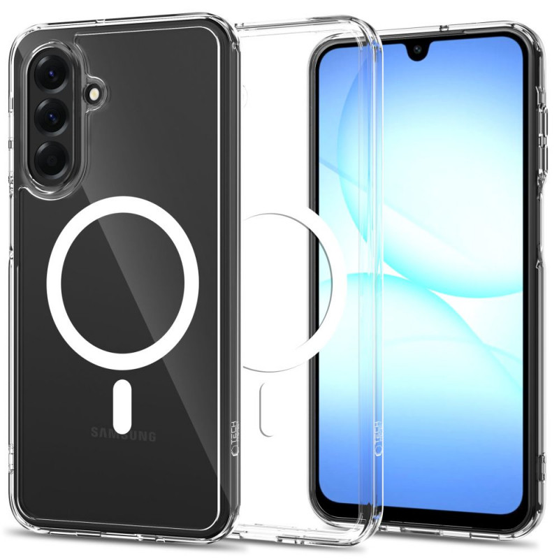 Tech-Protect FlexAir Hybrid MagSafe dėklas Samsung Galaxy A17 / A18 4G / 5G permatomas