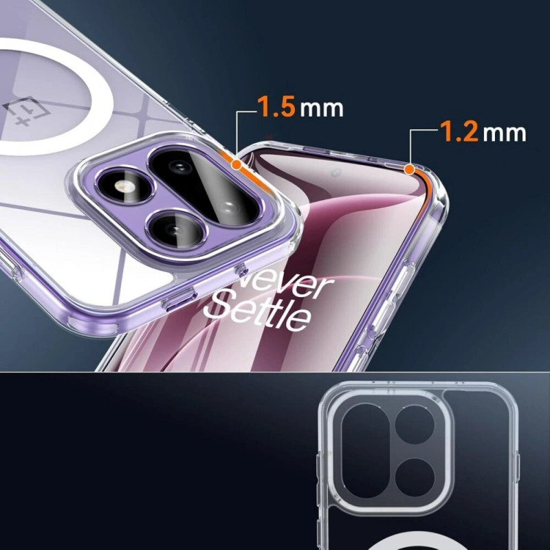 Tech-Protect Flexair Hybrid MagSafe dėklas OnePlus 15 permatomas