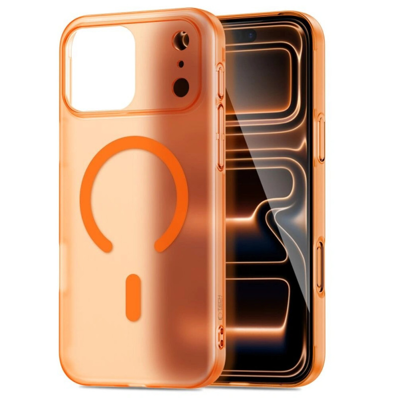 Tech-Protect Magslim MagSafe dėklas Apple iPhone 17 Pro matte Cosmic Orange