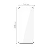 Tech-Protect Glass Fit+ grūdintas stiklas Xiaomi Poco F8 Ultra THP5047, juodas (2 vnt.)