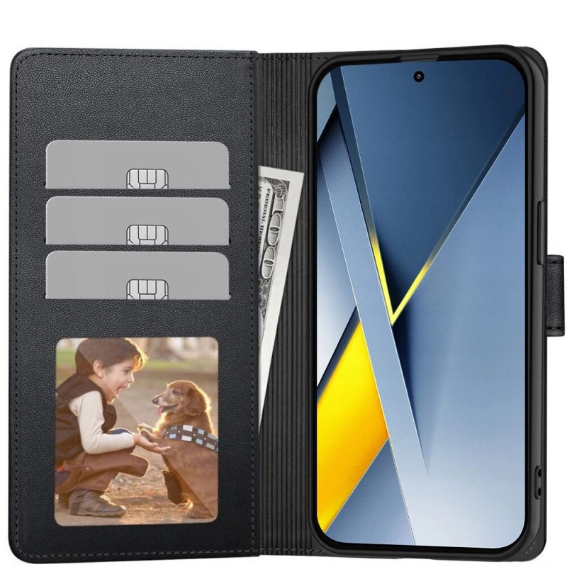 Tech-Protect piniginės tipo dėklas Xiaomi Poco F8 Ultra, juodas