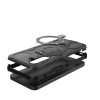 Tech-Protect TacticStand MagSafe dėklas Samsung Galaxy A17 / A18 4G / 5G matinis juodas