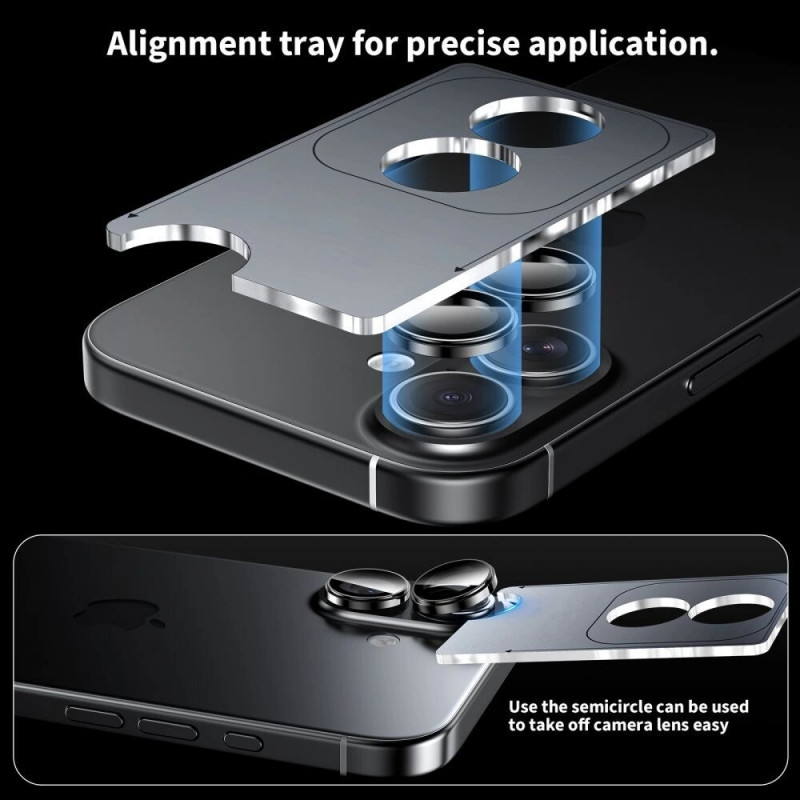 Tech Protect Tech-Protect Camring Fit+ THP5094 fotoaparato dangtelis Xiaomi Redmi Note 15 Pro 5G / 15 Pro+ 5G / POCO M8 Pro, juodas