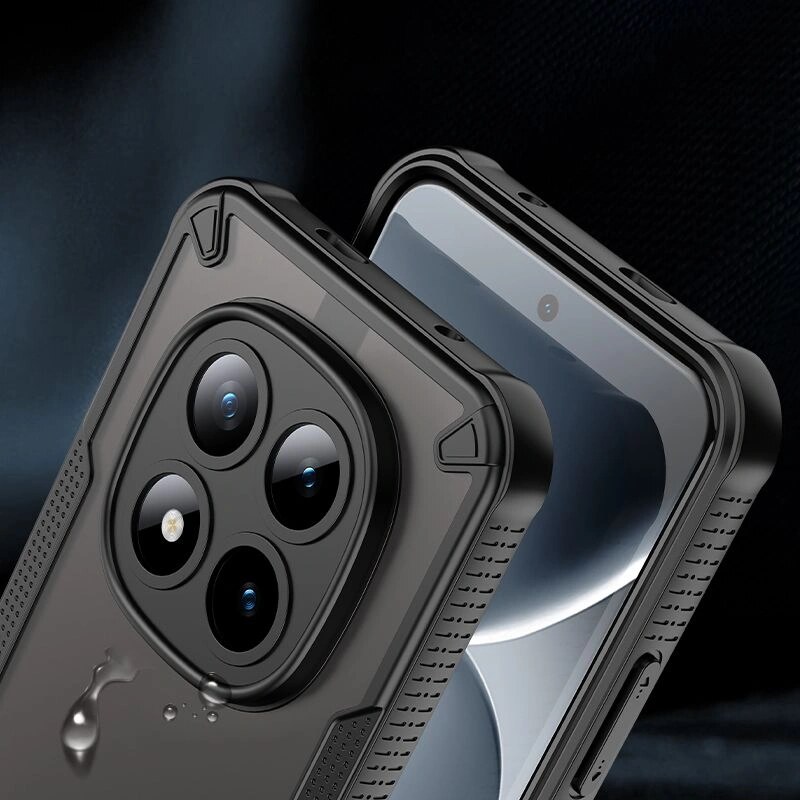 Tech-Protect Rugged Shield MagSafe dėklas Xiaomi Poco M8 Pro / Redmi Note 15 Pro+ 5G, matte black