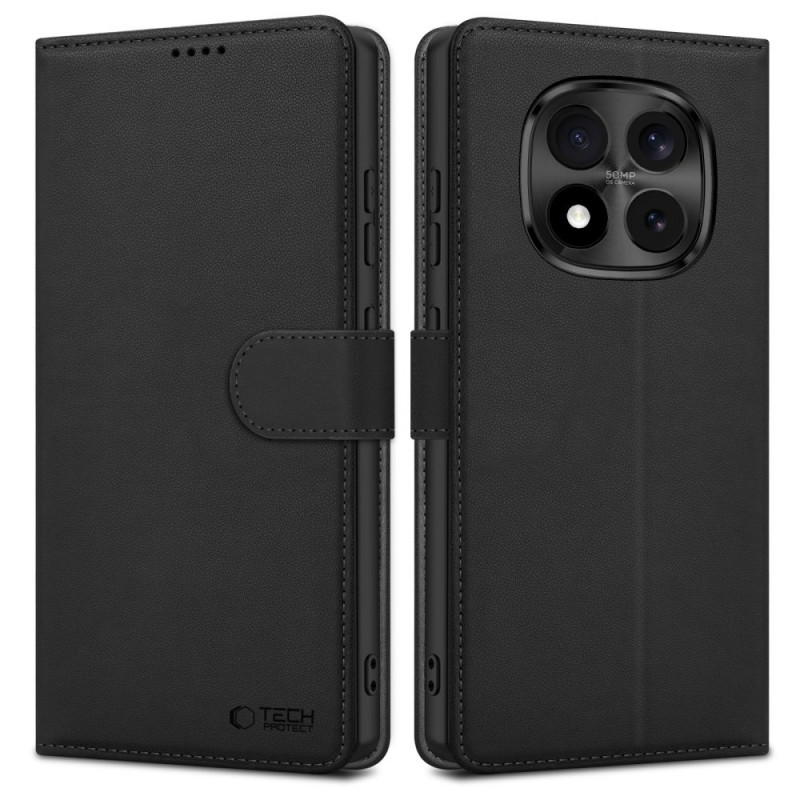 Tech-Protect dėklas su pinigine Xiaomi Redmi Note 15 Pro 5G, matinė juoda