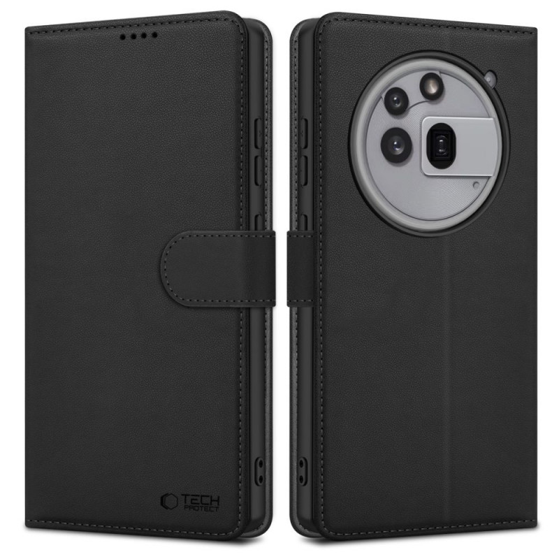 Tech-Protect piniginės tipo dėklas skirtas Nothing Phone 3a Pro, matinė juoda
