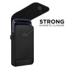 Tech-Protect SM75 universali telefono dėklė su sagtimi 5,8–6,8 colių išmaniesiems telefonams, juoda
