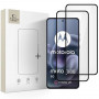 Tech-Protect Glass Fit+ grūdintas stiklas, skirtas Motorola Moto G86 5G / G86 5G Power (2 vnt.), juodas