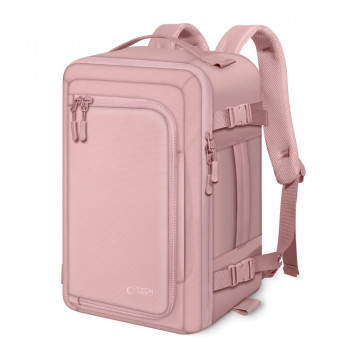 Tech-Protect Defender S50 Ryanair & Wizzair kelioninė nešiojamojo kompiuterio saloninė kuprinė, 20 L, 40x20x25 cm, Dusty Pink
