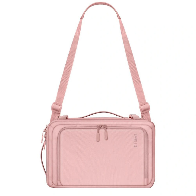 Tech-Protect Defender S50 Ryanair & Wizzair kelioninė nešiojamojo kompiuterio saloninė kuprinė, 20 L, 40x20x25 cm, Dusty Pink