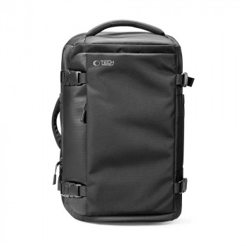 Tech-Protect Defender S40 Ryanair & Wizzair kelioninė nešiojamojo kompiuterio rankinio bagažo kuprinė, 20 L, 40x20x25 cm, juoda