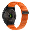 Tech-Protect NylonLoop Garmin Fenix 5X / 5X Plus / 6X / 6X Pro / 7X / 8 / 8 Pro / 9 / 9 Pro laikrodžio apyrankė (51 mm), Signal Orange