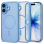 Tech-Protect MagPeak MagSafe CC dėklas, skirtas Apple iPhone 17, matinis Mist Blue