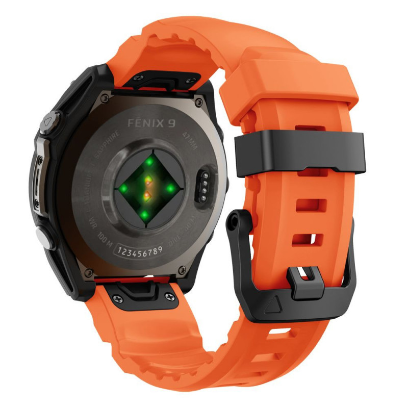 Tech-Protect Motion Garmin Fenix 5X / 5X Plus / 6X / 6X Pro / 7X / 8 / 8 Pro / 9 / 9 Pro laikrodžio dirželis (47 mm), Signal Orange