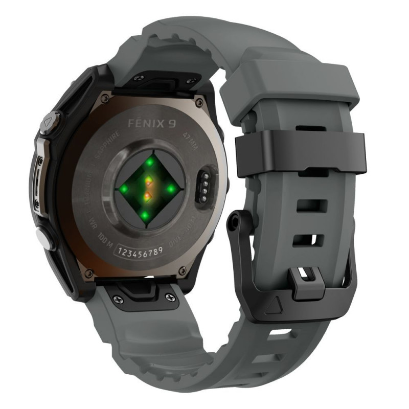 Tech-Protect Motion Garmin Fenix 5X / 5X Plus / 6X / 6X Pro / 7X / 8 / 8 Pro / 9 / 9 Pro laikrodžio apyrankė (51 mm), Storm Grey