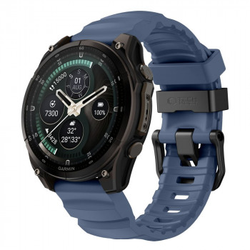 Tech-Protect Motion Garmin Fenix 5X / 5X Plus / 6X / 6X Pro / 7X / 8 / 8 Pro / 9 / 9 Pro laikrodžio dirželis (51 mm), Nautical Blue