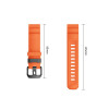 Tech-Protect Motion Garmin Fenix 5X / 5X Plus / 6X / 6X Pro / 7X / 8 / 8 Pro / 9 / 9 Pro laikrodžio apyrankė (51 mm), Signal Orange