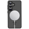 Tech-Protect Magmat MagSafe dėklas, skirtas Samsung Galaxy S26+, matinė juoda