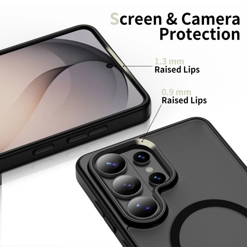 Tech-Protect Magmat MagSafe dėklas Samsung Galaxy S26 Ultra, matinė juoda