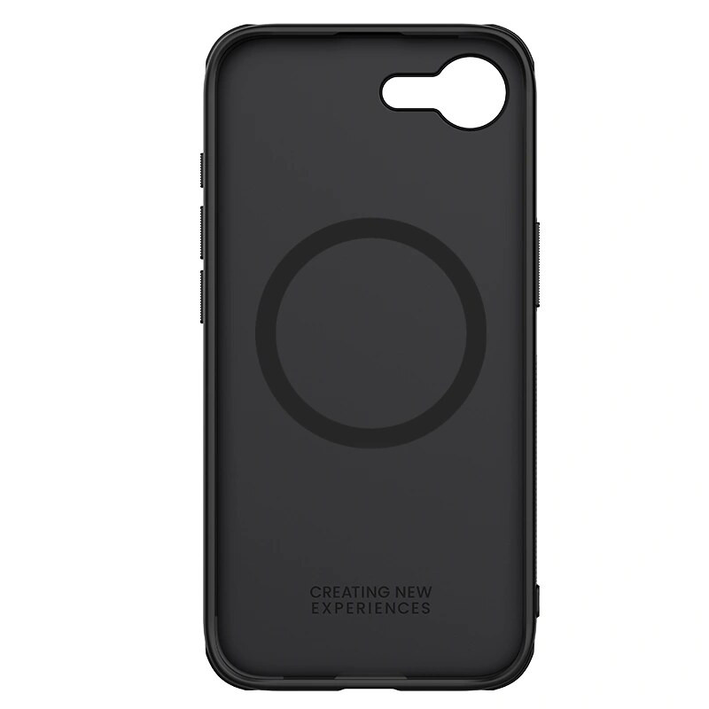 Nillkin Super Frosted Shield Pro Magnetic dėklas, skirtas Apple iPhone 17e / 16e, juodas