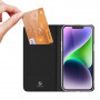 Dux Ducis Skin Pro piniginė su atlenkiamu viršeliu, skirta Apple iPhone 15 Plus, juoda