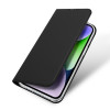 Dux Ducis Skin Pro piniginė su atlenkiamu viršeliu, skirta Apple iPhone 15 Plus, juoda