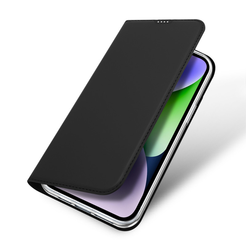 Dux Ducis Skin Pro piniginė su atlenkiamu viršeliu, skirta Apple iPhone 15 Plus, juoda