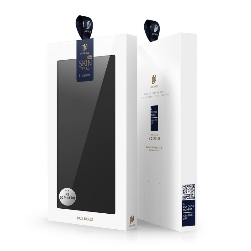 Dux Ducis Skin Pro atlenkiamasis dėklas skirtas Realme 10 Pro, juodas