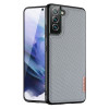 Dux Ducis Fino nailono dėklas, skirtas Samsung Galaxy S22+ (S22 Plus), mėlynas