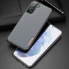 Dux Ducis Fino nailono dėklas, skirtas Samsung Galaxy S22+ (S22 Plus), mėlynas